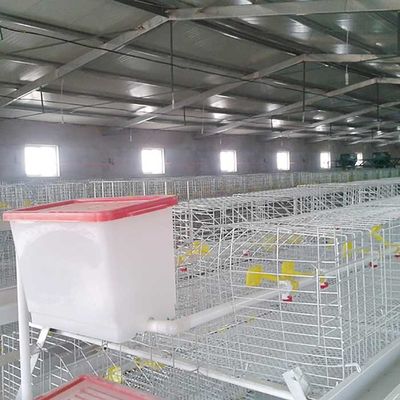 Kandang Ayam Broiler Unggas Kapasitas Besar Bahan Dicelup Wire Mesh Panas